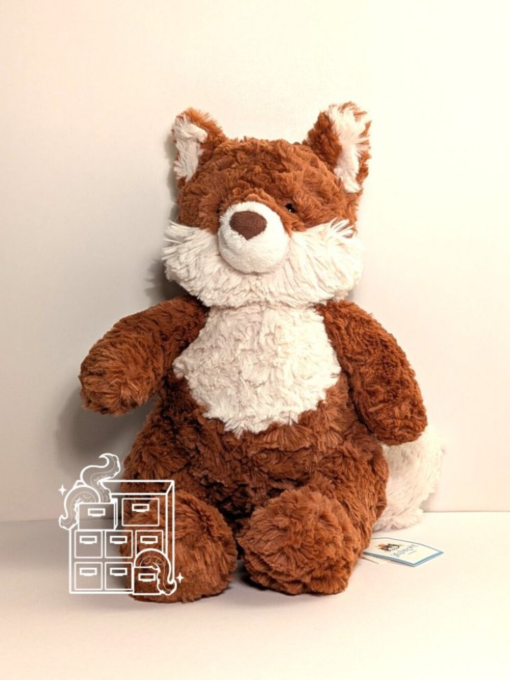Jellycat Retired Mortimer Fox MORT3FOX NWT/Display Only